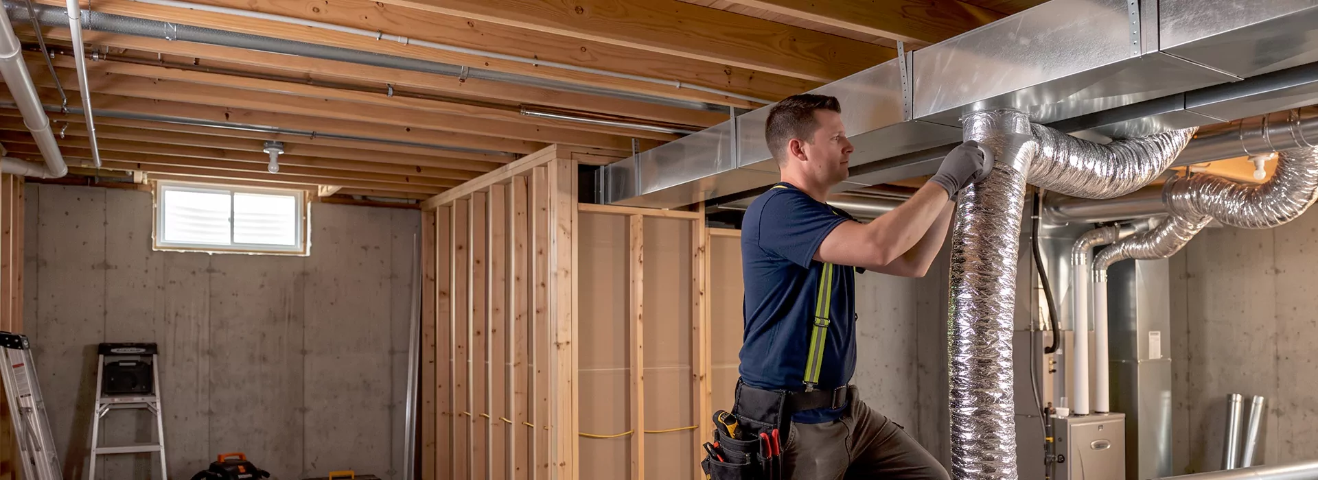 Air Duct Installation in Conroe, Texas