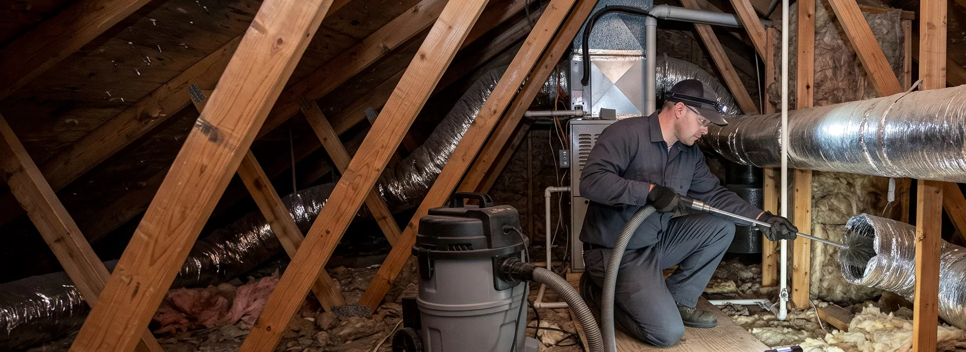 Attic Air Duct Cleaning Conroe, TX