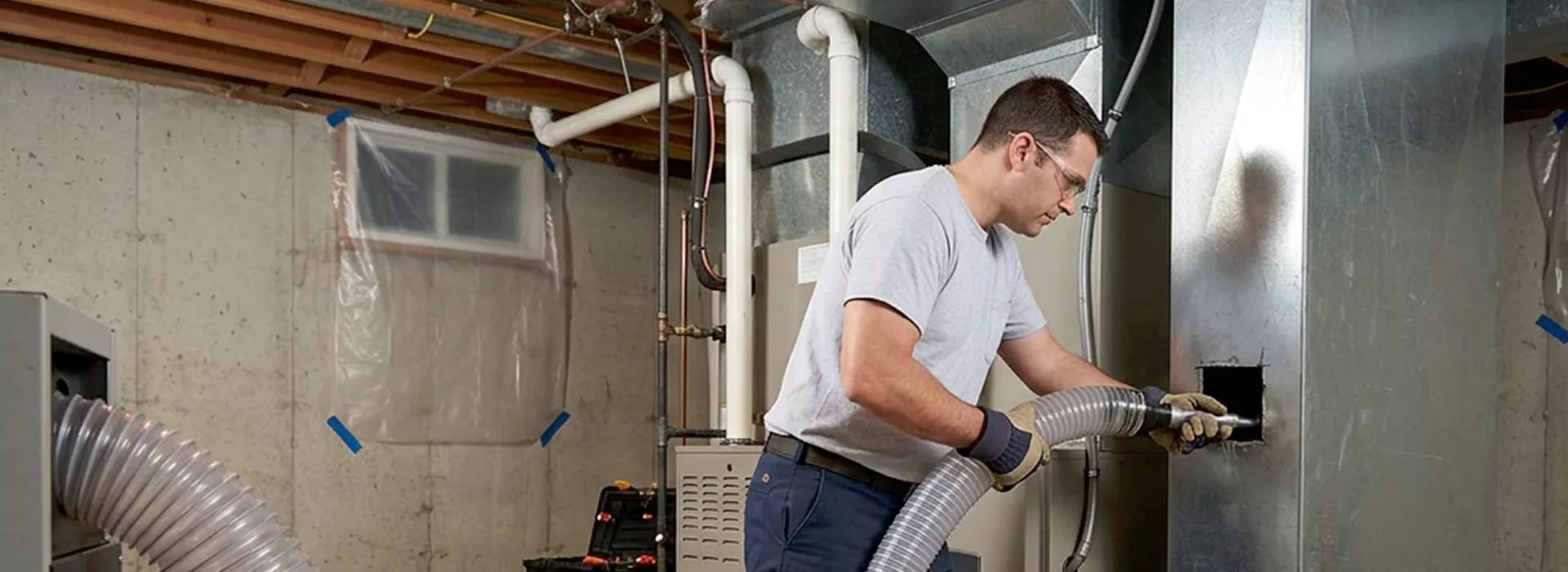 Commercial Air Duct Cleaning in Conroe, Texas