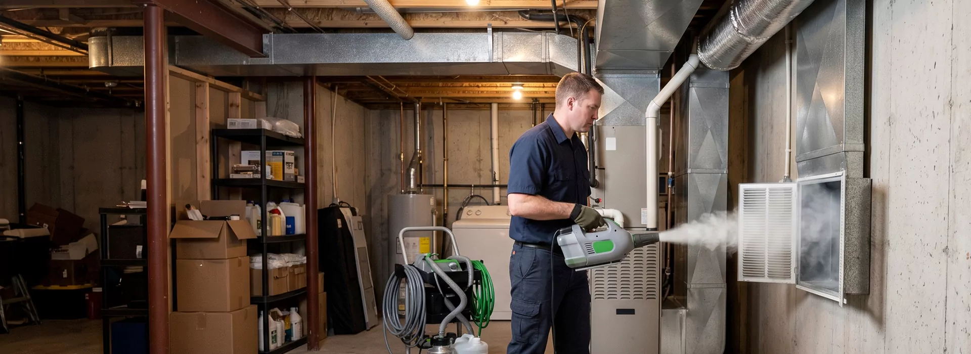 Duct Fogging Service Conroe, Texas