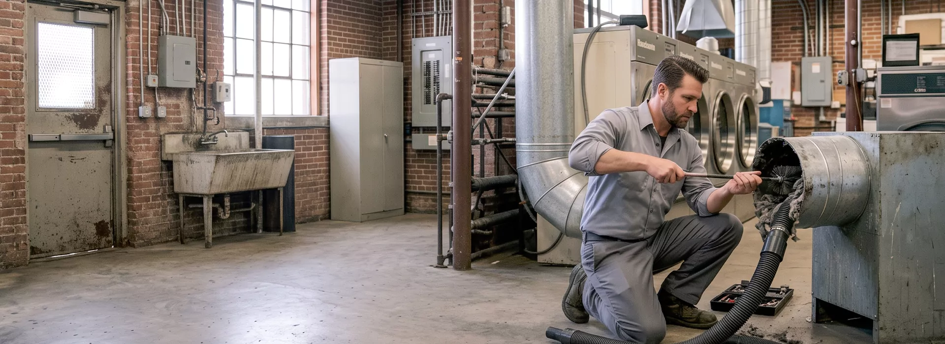 Industrial Dryer Vent Cleaning Conroe, TX
