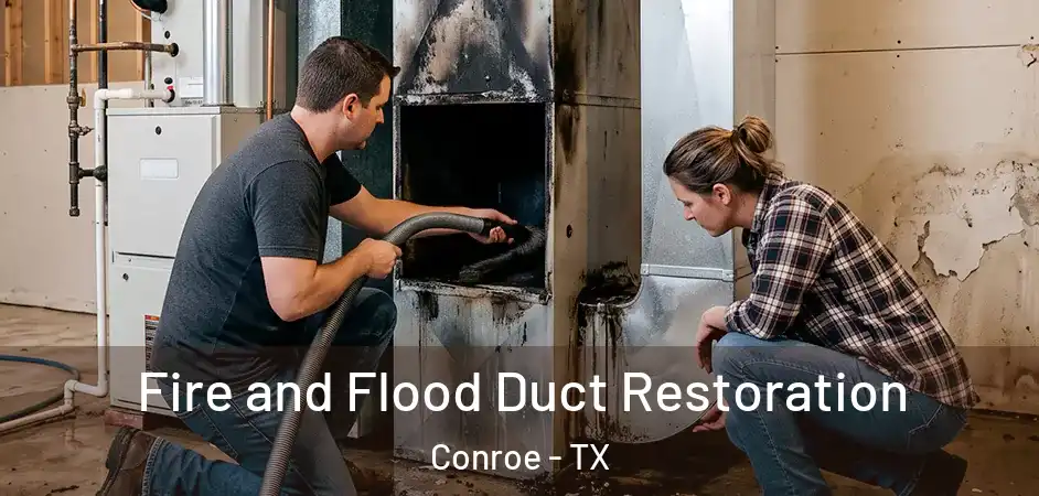  Fire and Flood Duct Restoration Conroe - TX