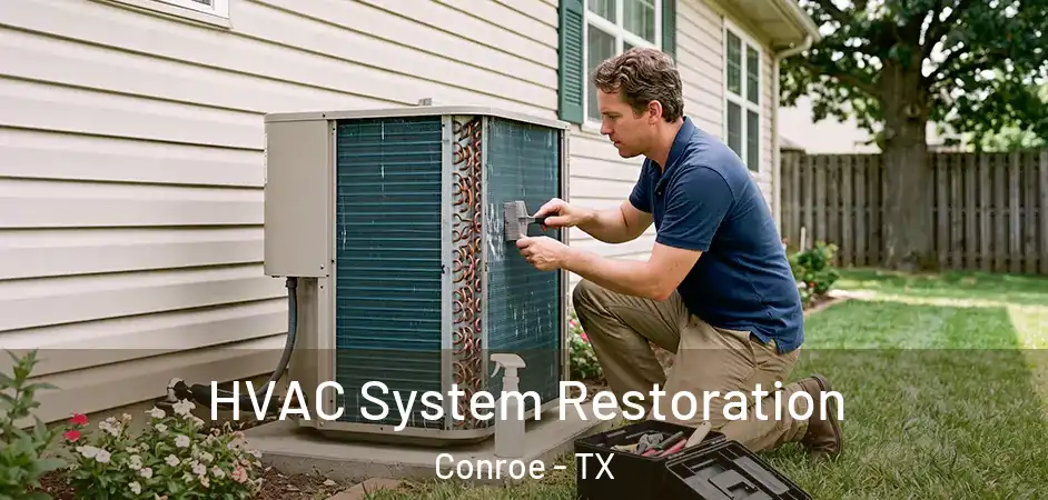 HVAC System Restoration Conroe - TX