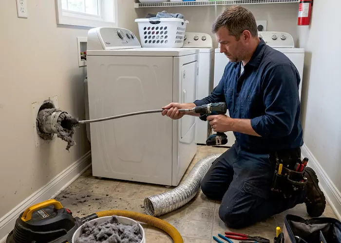 Proven Clogged Dryer Vent Repair Company in Conroe, TX