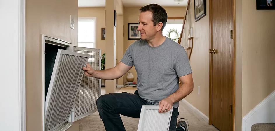 AC Air Filter Replacement in Conroe, TX