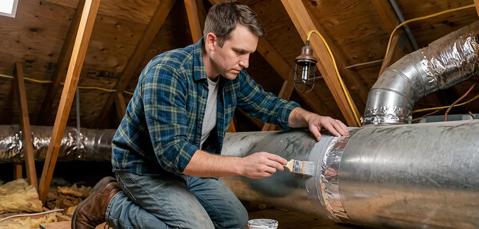 Air Duct Leak Repair in Conroe, TX