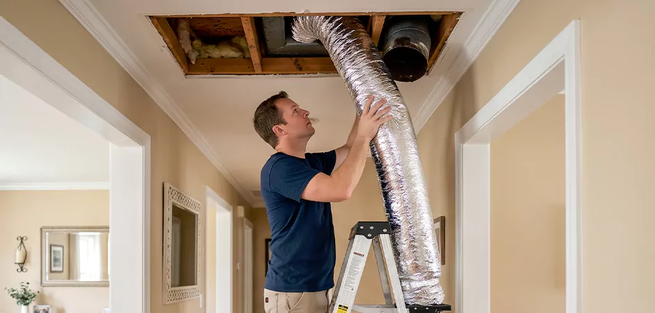 Air Duct Replacement in Conroe, TX