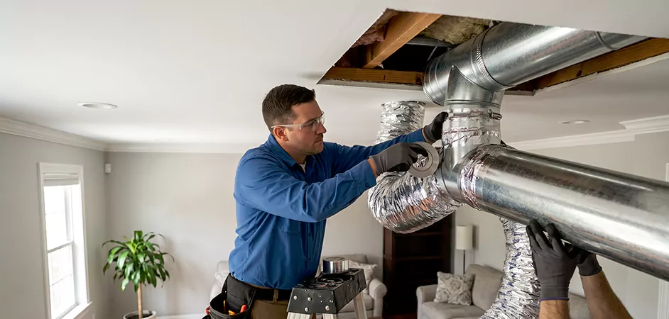 Dryer Vent Hose Replacement in Conroe, TX