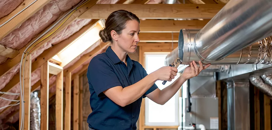 Dryer Vent Replacement in Conroe, TX