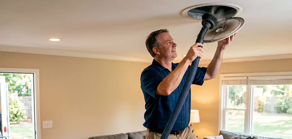 Residential Air Vent Cleaning in Conroe, TX
