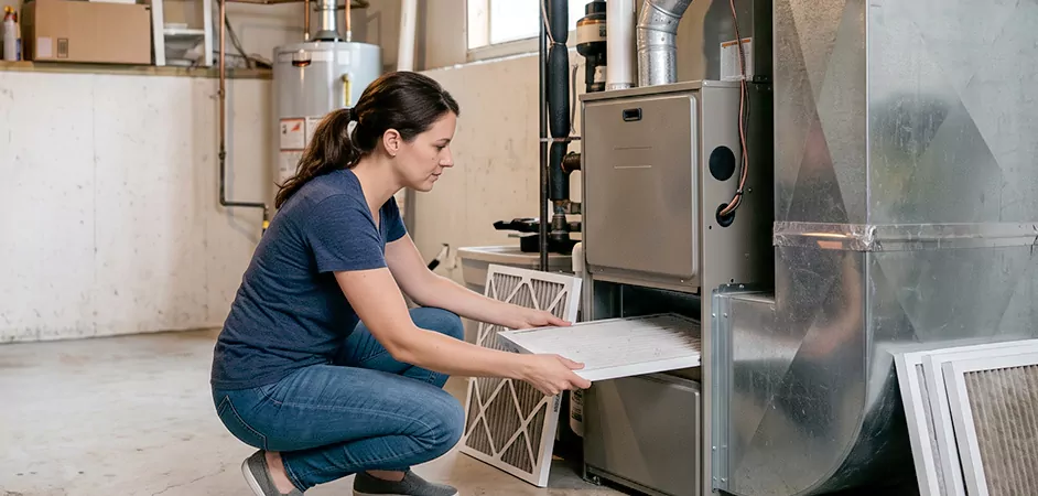 Filter Replacement Maintenance Plan in Conroe