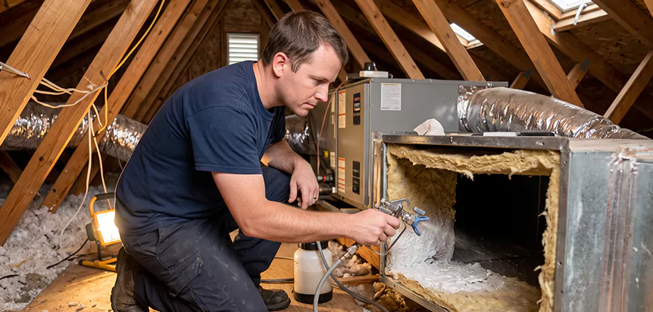Duct Liner Encapsulation in Conroe