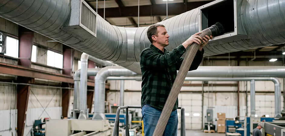 Post-Construction Duct Cleaning in Conroe