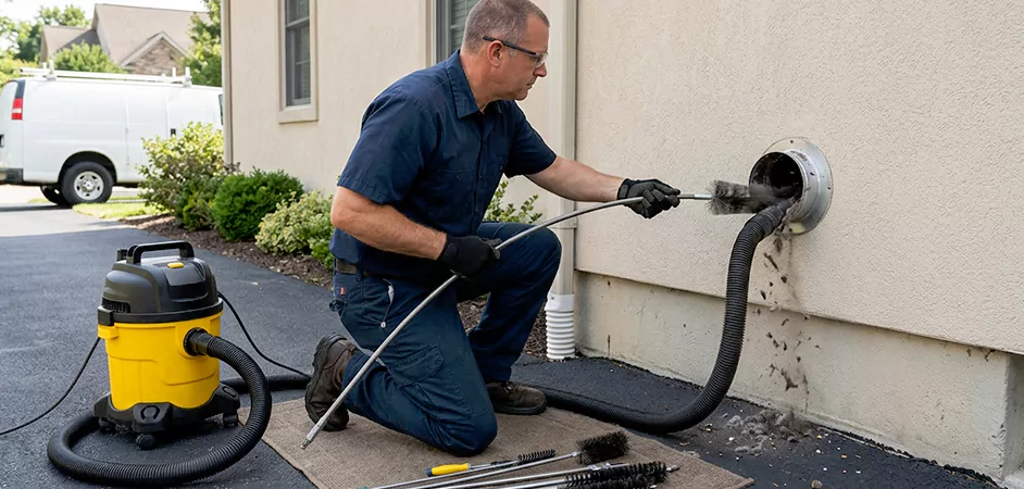 Eco Friendly Commercial Dryer Vent Cleaning in Conroe