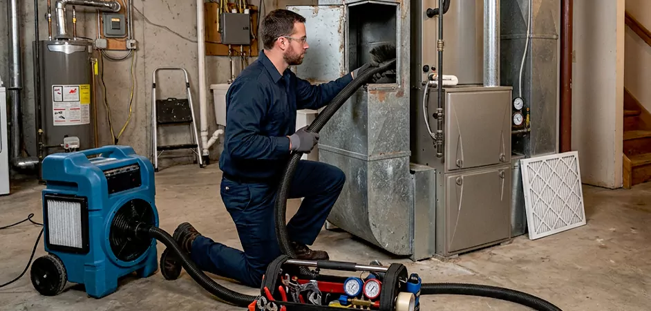 HVAC Tune Up and Duct Cleaning in Conroe