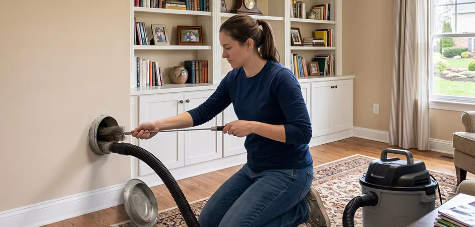 Whole-House Residential Vent Cleaning in Conroe
