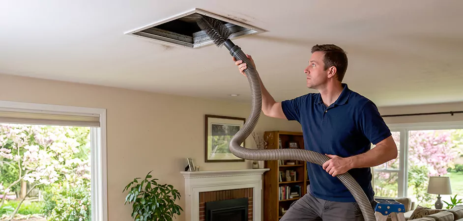 Commercial Spring Duct Cleaning in Conroe